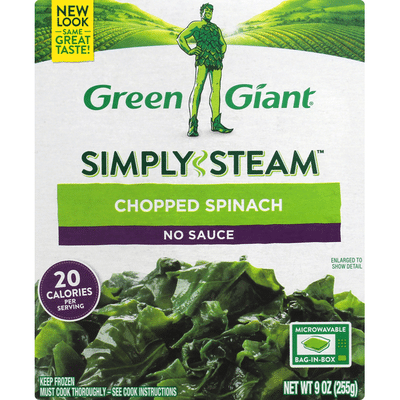 Green Giant No Sauce Chopped Spinach