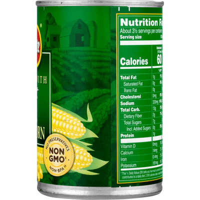 Del Monte Corn, Golden Sweet, Whole Kernel