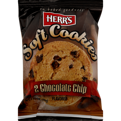 Herr's Cookies, Chocolate Chip, Soft
