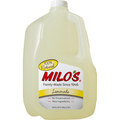Milo's 100% Natural Lemonade