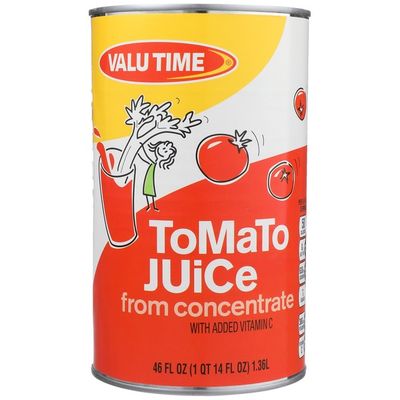 Valu Time Tomato Juice From Concentrate