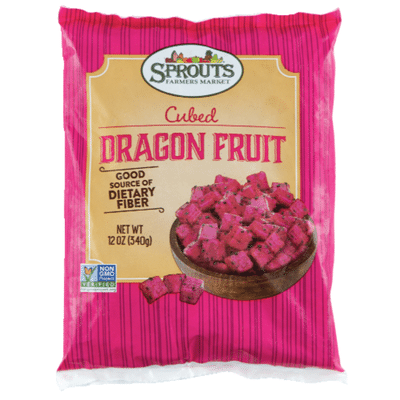 Sprouts Cubed Dragon Fruit
