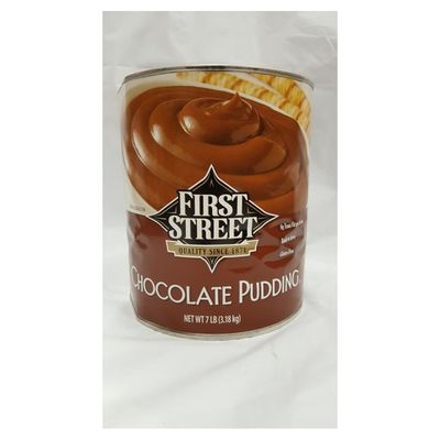 First Street Case Of Chocolate Pudding