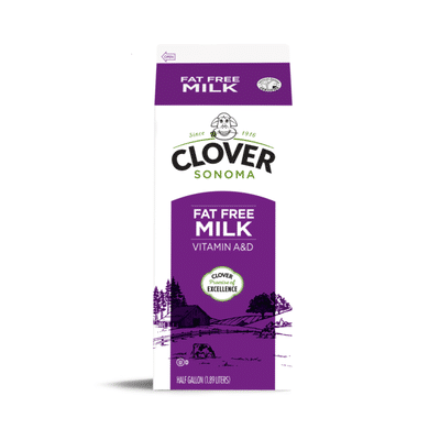 Clover Sonoma Fat Free Milk