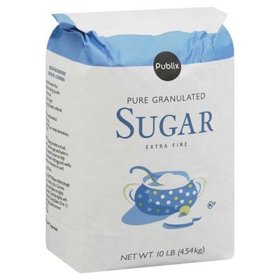 Publix Pure Granulated Sugar 10 Lb - Instacart