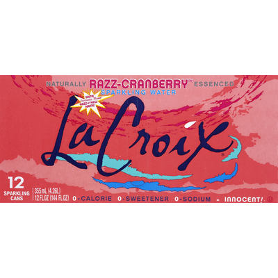 LaCroix Sparkling Water, Razz-Cranberry
