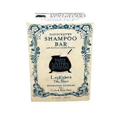 Three Sisters Apothecary Lavender & Tea Tree Moisturizing Shampoo Bar