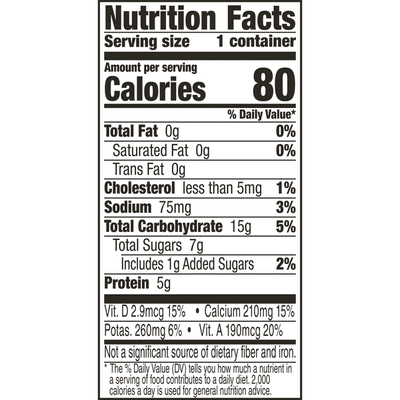 Yoplait Light Yogurt, Fat Free Yogurt, Harvest Peach