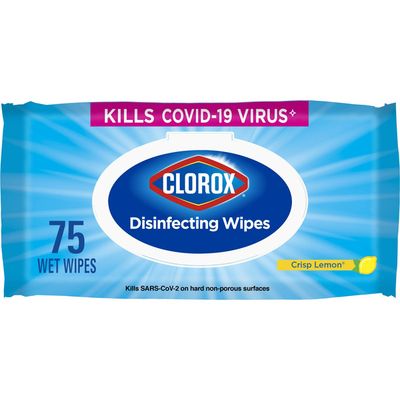 Clorox Disinfecting Wipes, Bleach Free Cleaning Wipes, Crisp Lemon