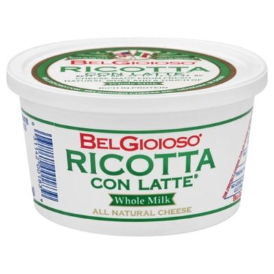 BelGioioso Ricotta con Latte, Whole Milk