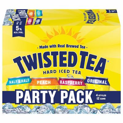 Twisted tea 12 oz can nutrition