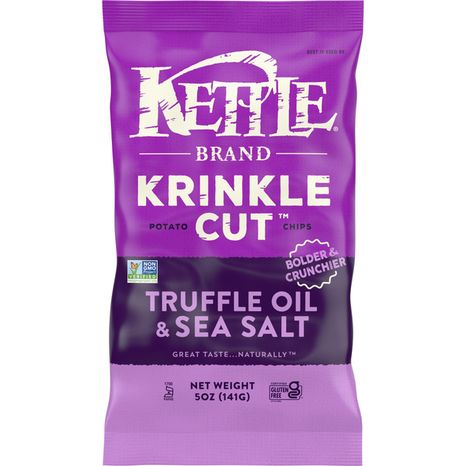 Kettle Brand Krinkle Cut Truffle Oil & Sea Salt Kettle Potato Chips