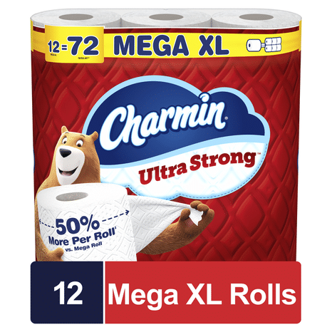 Charmin Ultra Strong Toilet Paper Mega XL Rolls