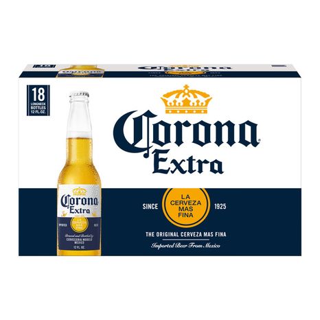 Corona Extra Mexican Lager Import Beer Bottles