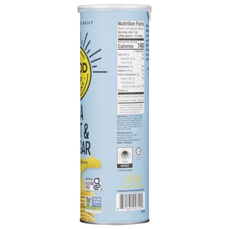 The Good Crisp Company Sea Salt & Vinegar Potato Crisps