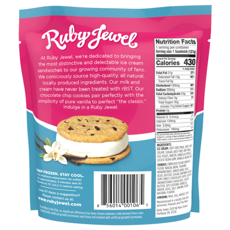 Ruby Jewel The Classic Ice Cream Sandwich