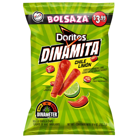 Doritos Bolsaza Hot Chile Limon Tortilla Chips