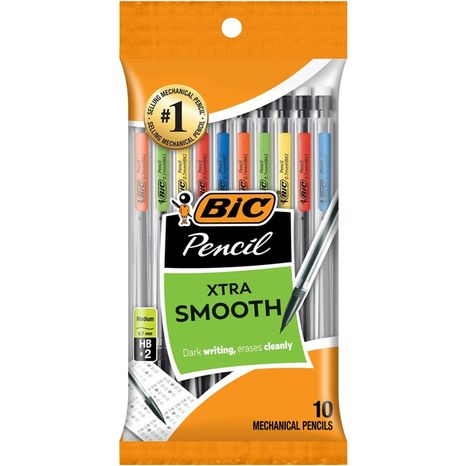BIC Mechanical Pencils, Xtra Smooth, No. 2 (0.7 mm)