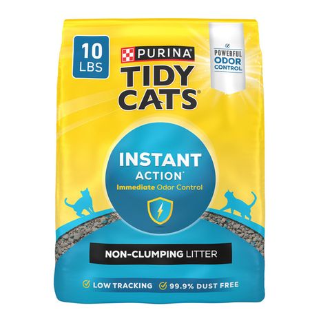Purina Tidy Cats Instant Action Non Clumping, Low Tracking Cat Litter