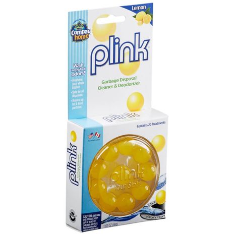 Plink Garbage Disposal Cleaner & Deodorizer, Lemon