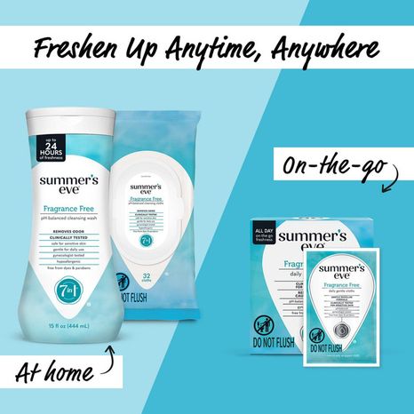Summer's Eve Feminine Cleansing Wash, Fragrance Free