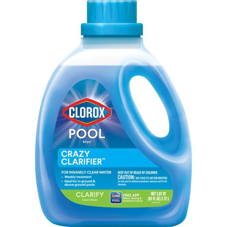 Clorox Pool & Spa Crazy Clarifier for Insanely Clear Pool Water