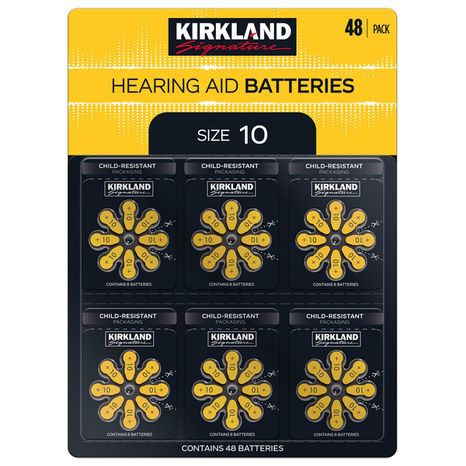 Kirkland Signature Hearing Aid Batteries