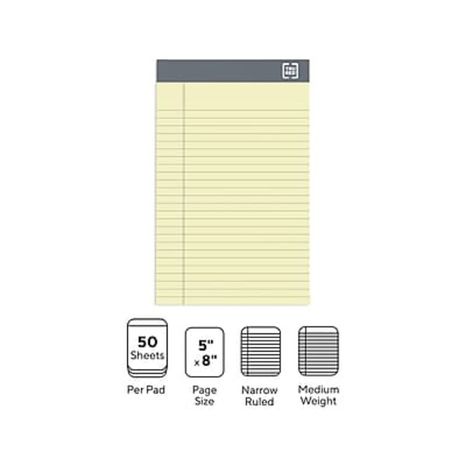 Medium Weight Notepad