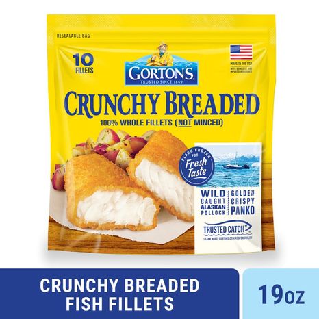 Gorton's Crunchy Breaded Fish Fillets