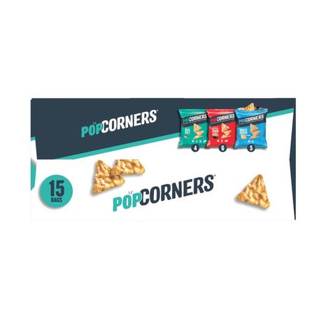 PopCorners Popped Corn Chips, 3 Flavor Variety Pack