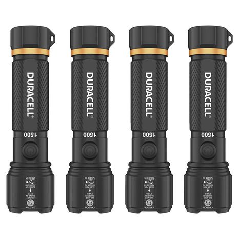 Duracell 1500 Lumens Hybrid Flashlight