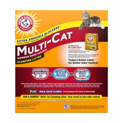 Arm & Hammer Multicat Clumping Litter