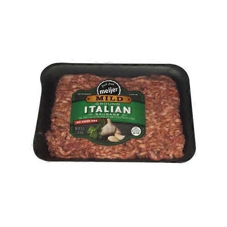 Meijer Mild Italian Ground Sausage