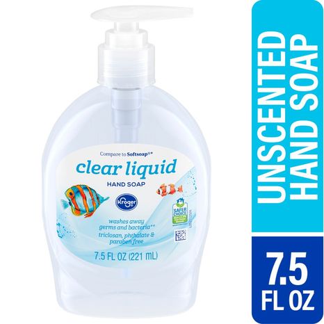 Kroger Clear Liquid Hand Soap