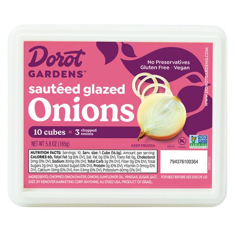 Dorot Gardens Sautéed Glazed Onions