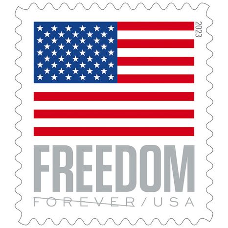 USPS First Class Flag Forever Stamp
