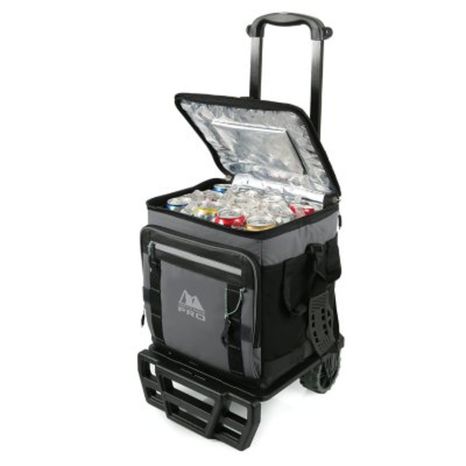 Arctic Zone PRO 50 Can Wheeled Cooler With Cart