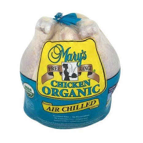 Mary's Free Range Organic Whole Chicken