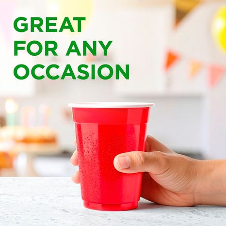 Kroger Textured Plastic Cups - 18 Fluid Ounces