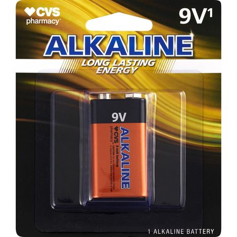 CVS Pharmacy 9V1 Alkaline Long Lasting Energy Battery