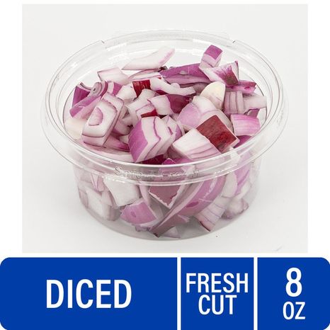 Diced Red Onions