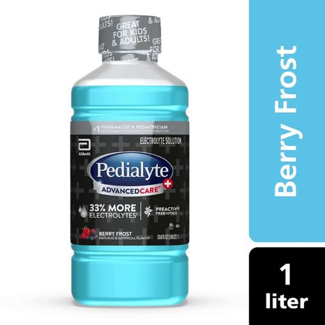 Pedialyte AdvancedCare Plus Electrolyte Solution, Berry Frost