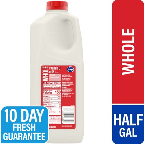 Kroger Whole Milk