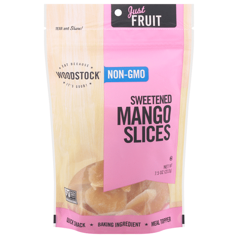 WOODSTOCK Mango Slices, Sweetened