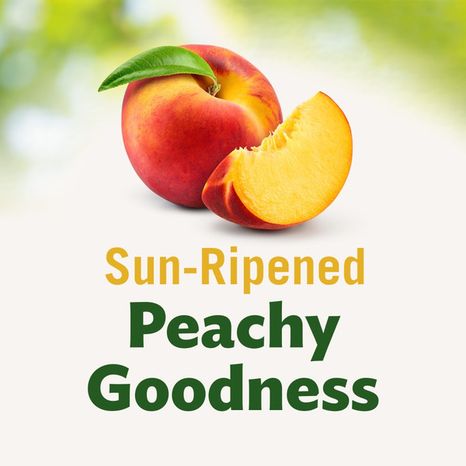 Del Monte Diced Peaches in 100% Juice Plastic Fruit Cup Snacks