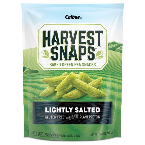 Harvest Snaps Green Pea Snacks, Baked, Lightly Salted
