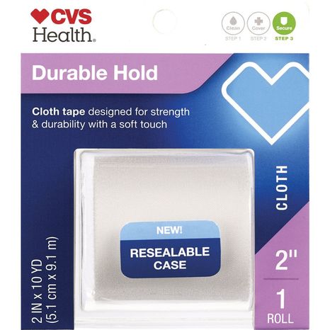 CVS Pharmacy All Purpose Cloth Tape (2 Inches X 10 Yards)