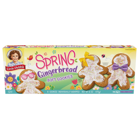 Little Debbie Soft Gingerbread Cookies
