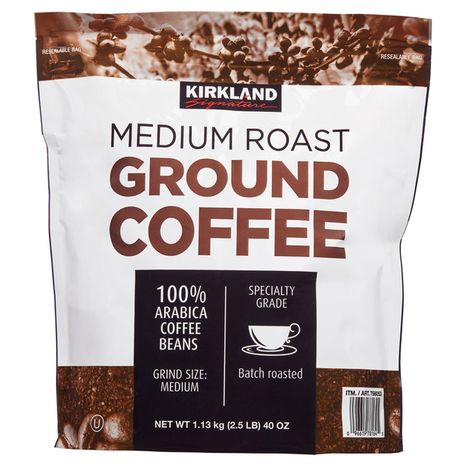 Kirkland Signature Medium Roast Coffee, 40 oz