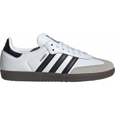 adidas Women's Medium Width Samba OG Shoes, Size 7.5 - Black & White
